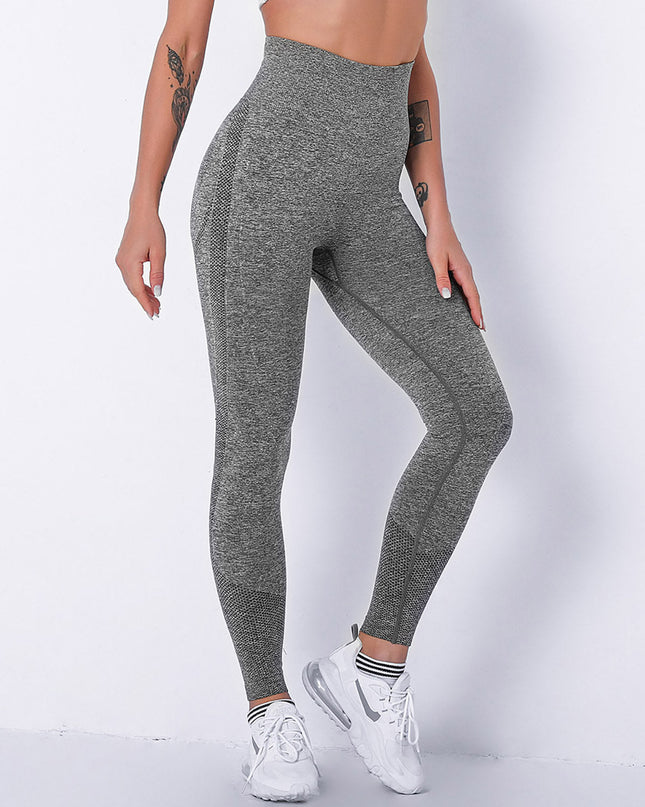 Elira | Women’s Seamless Scrunch Leggings – Sleek Everyday Fit - Gray