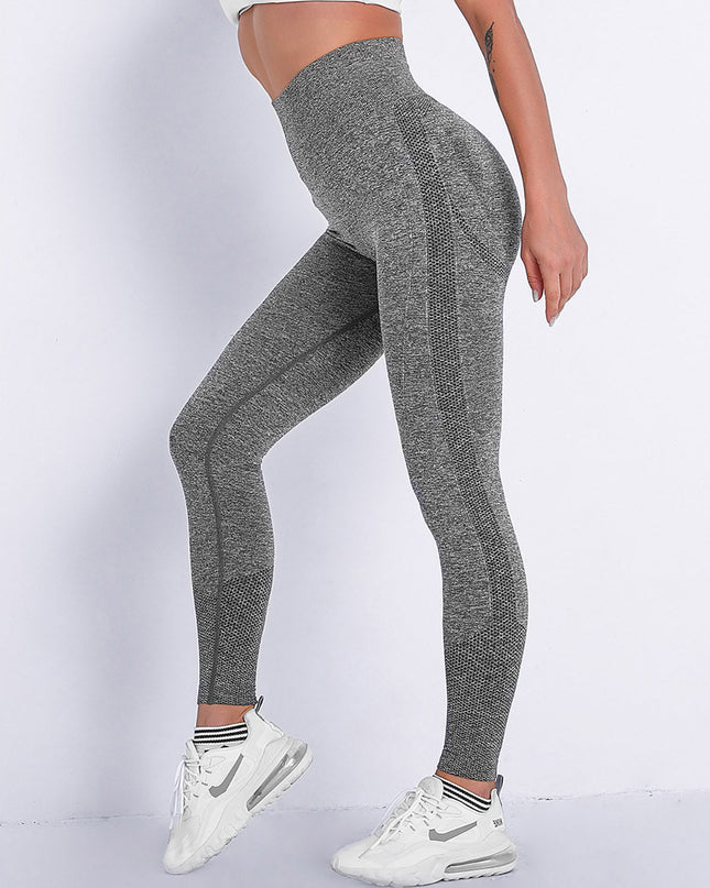 Elira | Women’s Seamless Scrunch Leggings – Sleek Everyday Fit - Gray