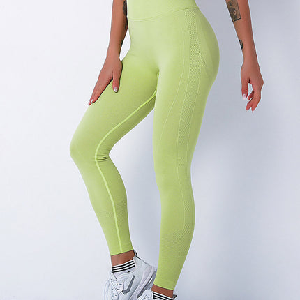 Elira | Women’s Seamless Scrunch Leggings – Sleek Everyday Fit – Green