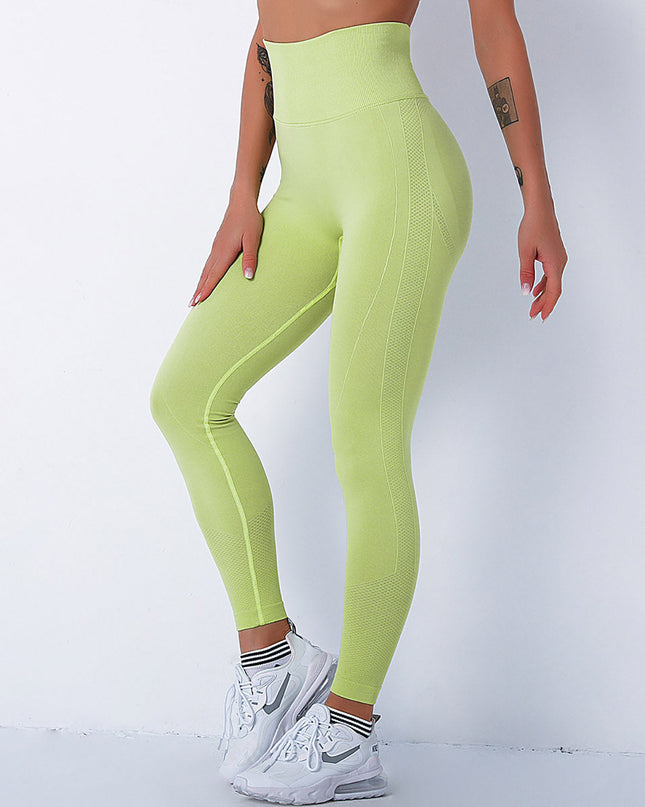 Elira | Women’s Seamless Scrunch Leggings – Sleek Everyday Fit – Green