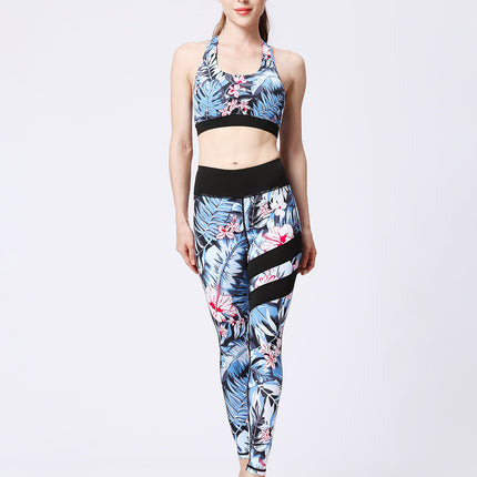 Fiorenza | Women’s Floral Performance Leggings – Luxe Activewear - Peruvian Lilly