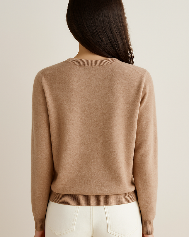 Gisela | Knitwear Button-Up Cardigan – Boyfriend Cardigan