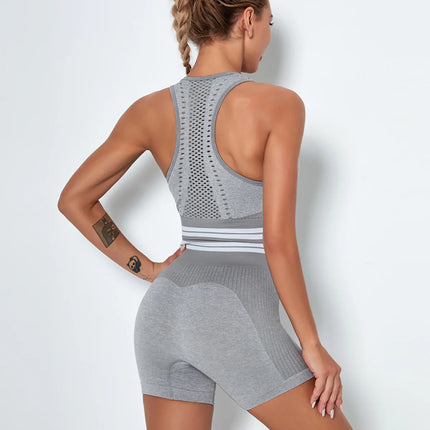 Horizon | Sports Bra for Women with Seamless Design – Chateau Grey