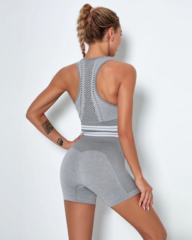 Horizon | Sports Bra for Women with Seamless Design – Chateau Grey