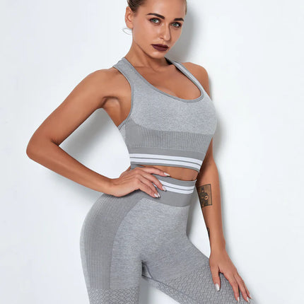 Horizon | Sports Bra for Women with Seamless Design – Chateau Grey