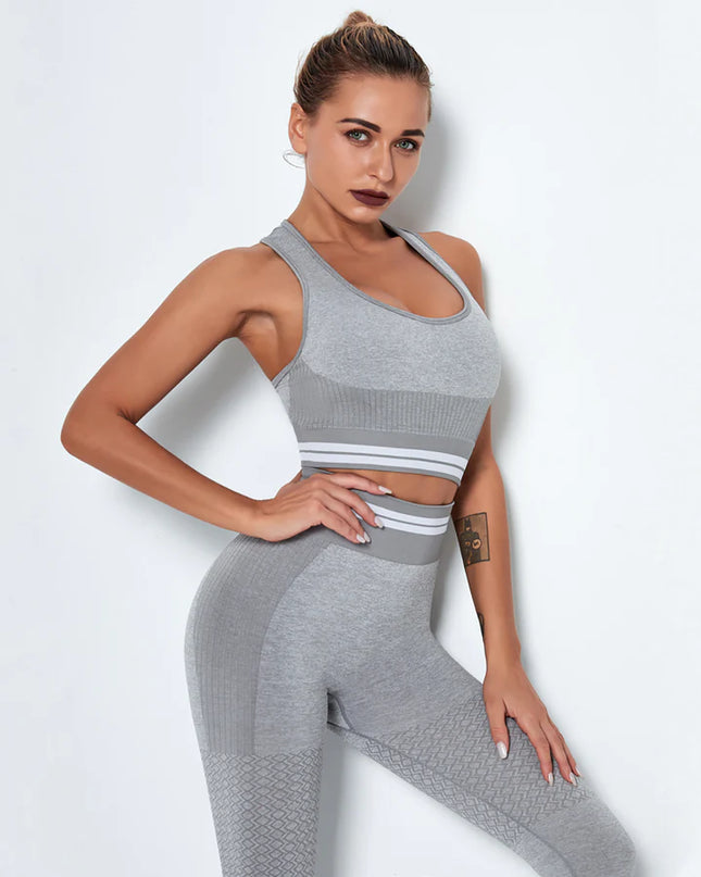 Horizon | Sports Bra for Women with Seamless Design – Chateau Grey