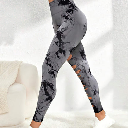 Haelle | Seamless Scrunch Leggings – Sleek Performance Fit - Gray