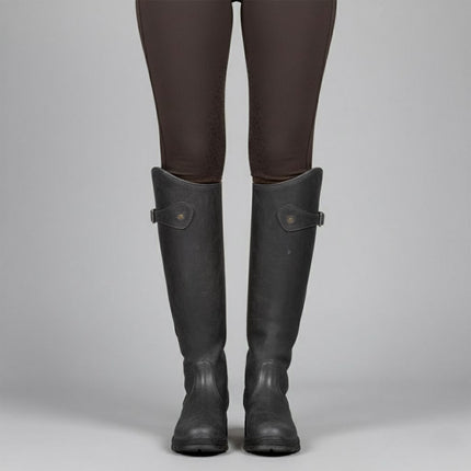 Hannora | Riding Leather Boots – Knee-High with Buckle