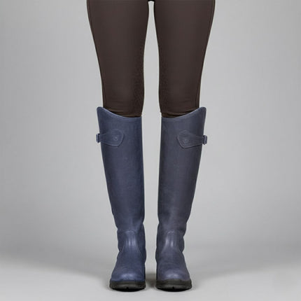 Hannora | Riding Leather Boots – Knee-High with Buckle