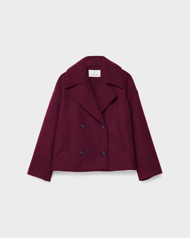 Harper | Double Breasted Jacket – Cropped with Lapel