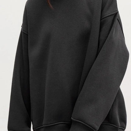 Lolara | Oversized Round-Neck Sweatshirt – Oversized Sweatshirt