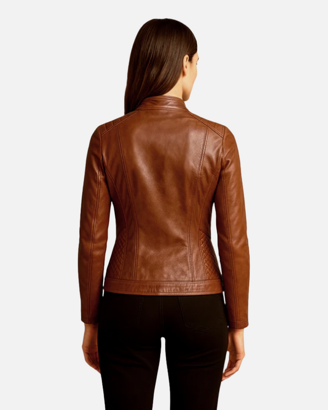 Madrick | Slim Fit Moto Jacket – Faux Leather Biker