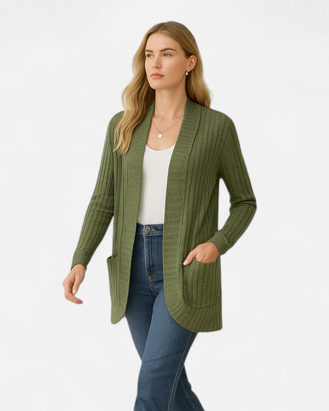 Norwyn | Women’s Knit Cardigan – Boyfriend Cardigan Fit