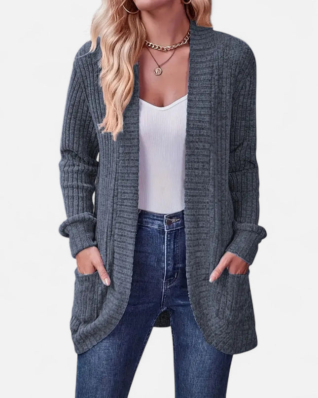 Norwyn | Women’s Knit Cardigan – Boyfriend Cardigan Fit