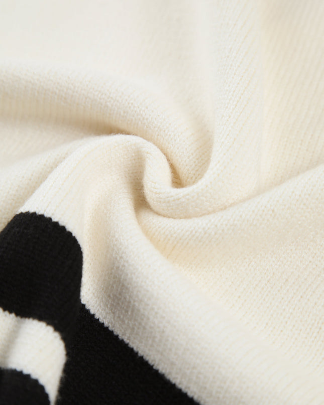 Parisia | Turtleneck Stripe Sweater – Oversized Sweatshirt