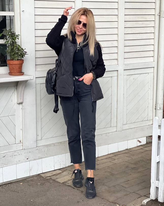 Patchoria | Patchwork High Neck Jacket – Knitwear with Zipper