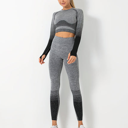 Santara | Women’s Seamless Leggings – Balanced Motion Design - Black