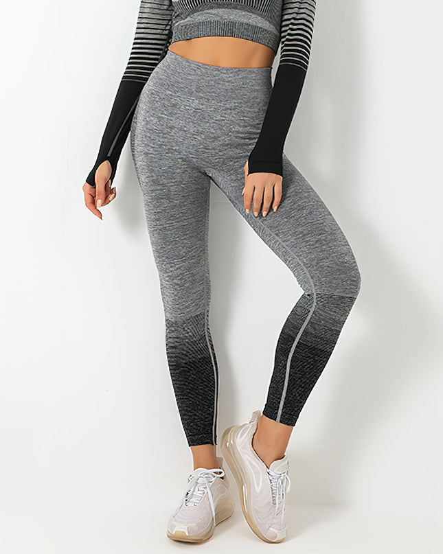 Santara | Women’s Seamless Leggings – Balanced Motion Design - Black