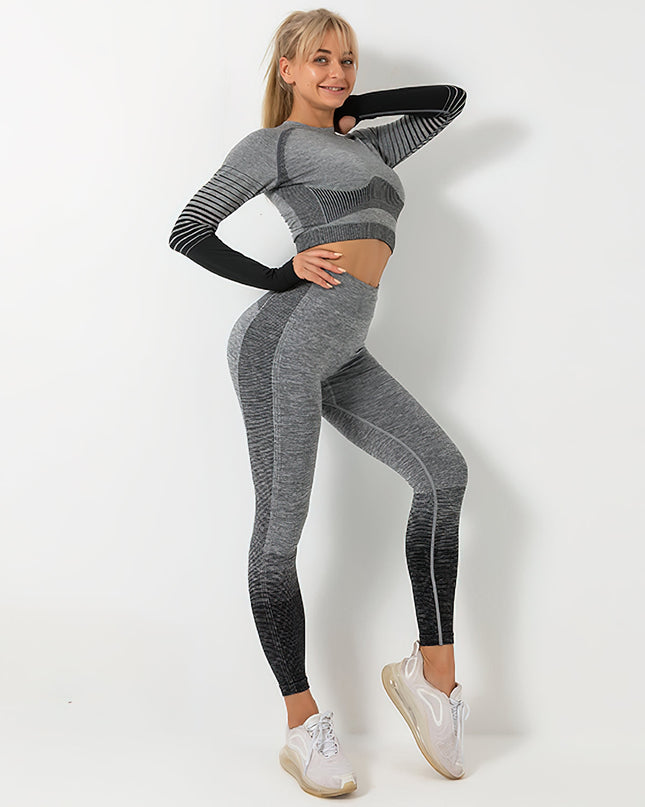 Santara | Women’s Seamless Leggings – Balanced Motion Design - Black