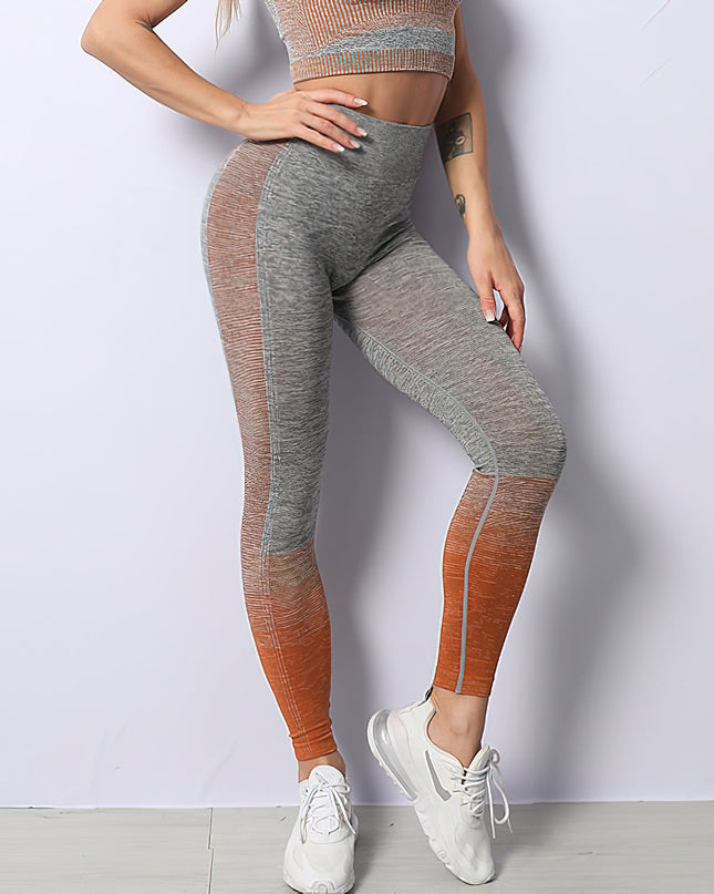 Santara | Women’s Seamless Leggings – Balanced Motion Design - Chocolate