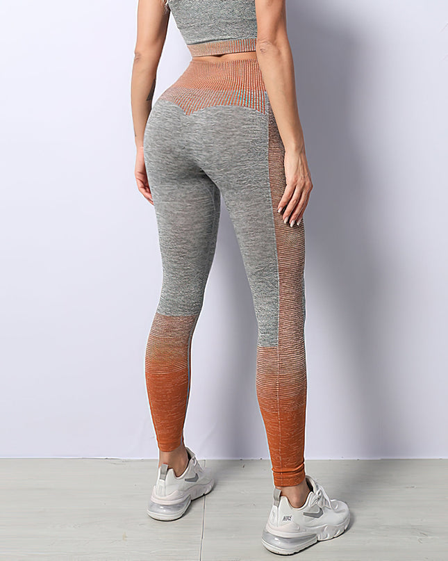 Santara | Women’s Seamless Leggings – Balanced Motion Design - Chocolate
