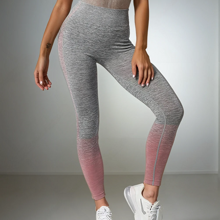 Santara | Women’s Seamless Leggings – Balanced Motion Design - Pink