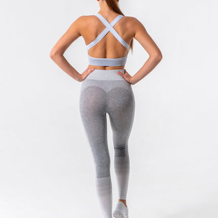Santara | Women’s Seamless Leggings – Balanced Motion Design - White