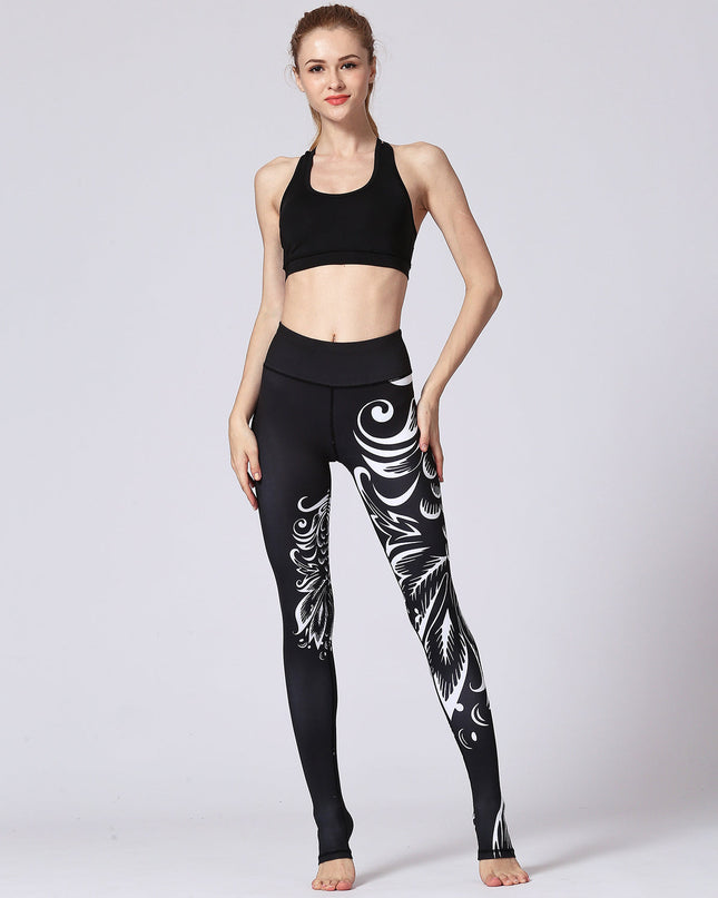 Seraphine | Women’s Modern Angel Leggings – Graceful Active Style