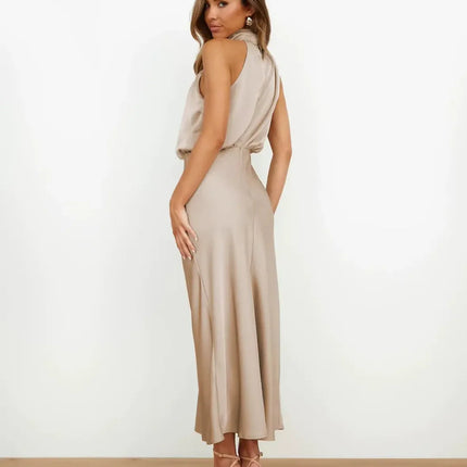 Solenia | Sophisticated Midi Dress – Elegant Dress
