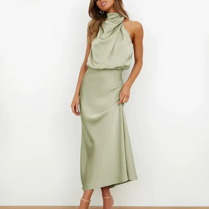Solenia | Sophisticated Midi Dress – Elegant Dress