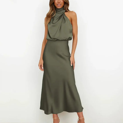 Solenia | Sophisticated Midi Dress – Elegant Dress