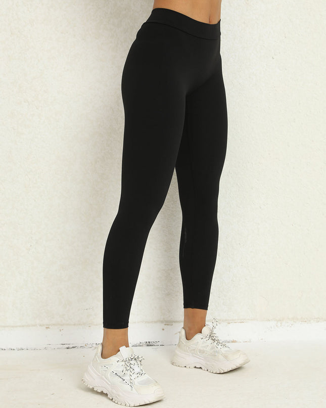 Solvia | Women’s Scrunch Leggings – Seamless Sculpt Fit - Black