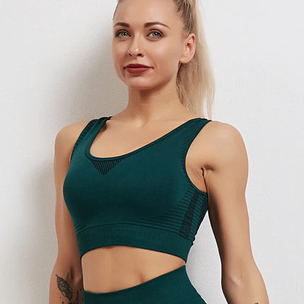 Aura | Seamless Sports Bra – Bold Performance, Ultimate Comfort - Spectra