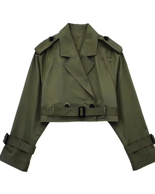 Tessie | Short Trench Coat – Trench Coat