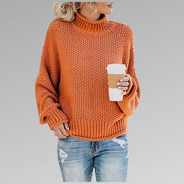 Tilly Rowan | Classic Knitted Sweater – High Neck Knitwear