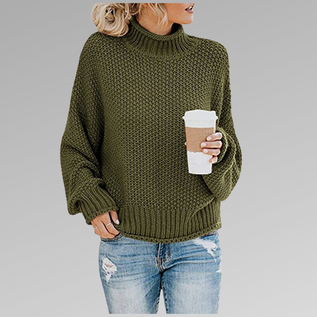 Tilly Rowan | Classic Knitted Sweater – High Neck Knitwear