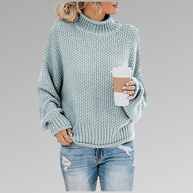 Tilly Rowan | Classic Knitted Sweater – High Neck Knitwear