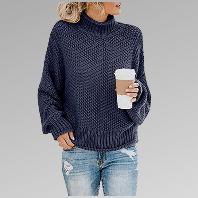 Tilly Rowan | Classic Knitted Sweater – High Neck Knitwear