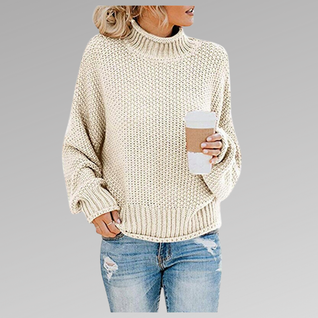 Tilly Rowan | Classic Knitted Sweater – High Neck Knitwear