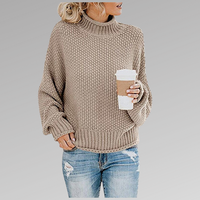 Tilly Rowan | Classic Knitted Sweater – High Neck Knitwear