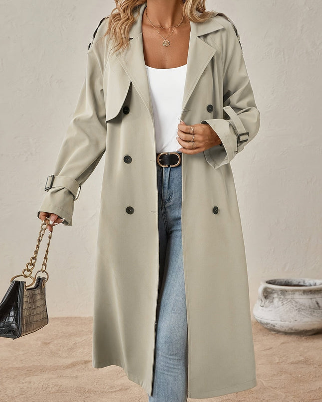 Trinna | Cotton Blend Trench Coat – Trench Coat
