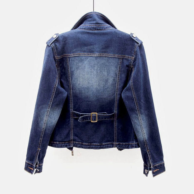 Vesta | Classic Denim Jacket – Cropped Jacket with Zippers