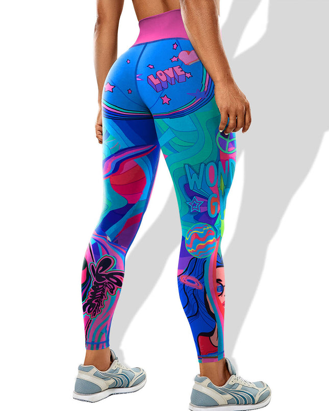 Vibra | Women’s PowerFit Leggings – Playful & Flexible Style