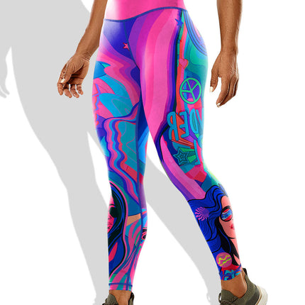 Vibra | Women’s PowerFit Leggings – Playful & Flexible Style