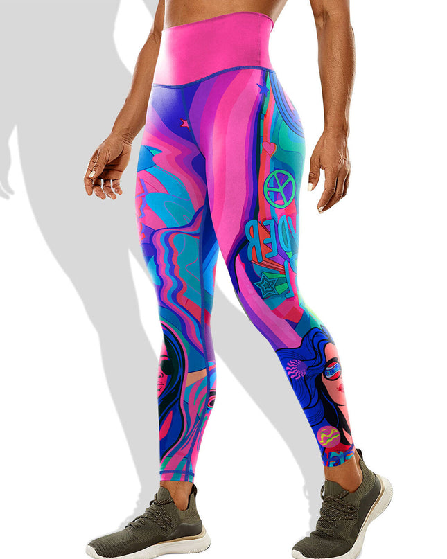 Vibra | Women’s PowerFit Leggings – Playful & Flexible Style