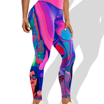 Vibra | Women’s PowerFit Leggings – Playful & Flexible Style