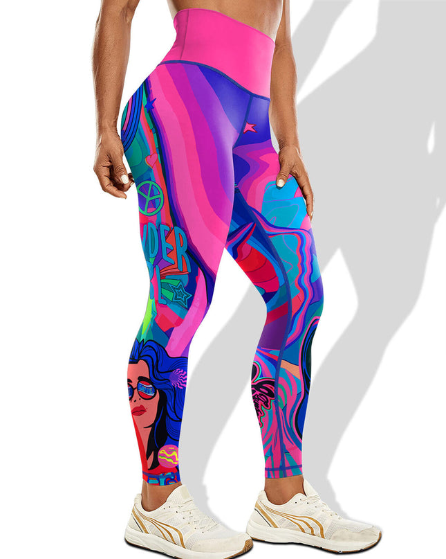 Vibra | Women’s PowerFit Leggings – Playful & Flexible Style