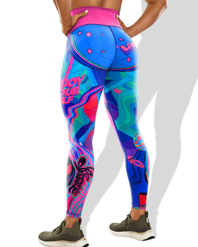 Vibra | Women’s PowerFit Leggings – Playful & Flexible Style