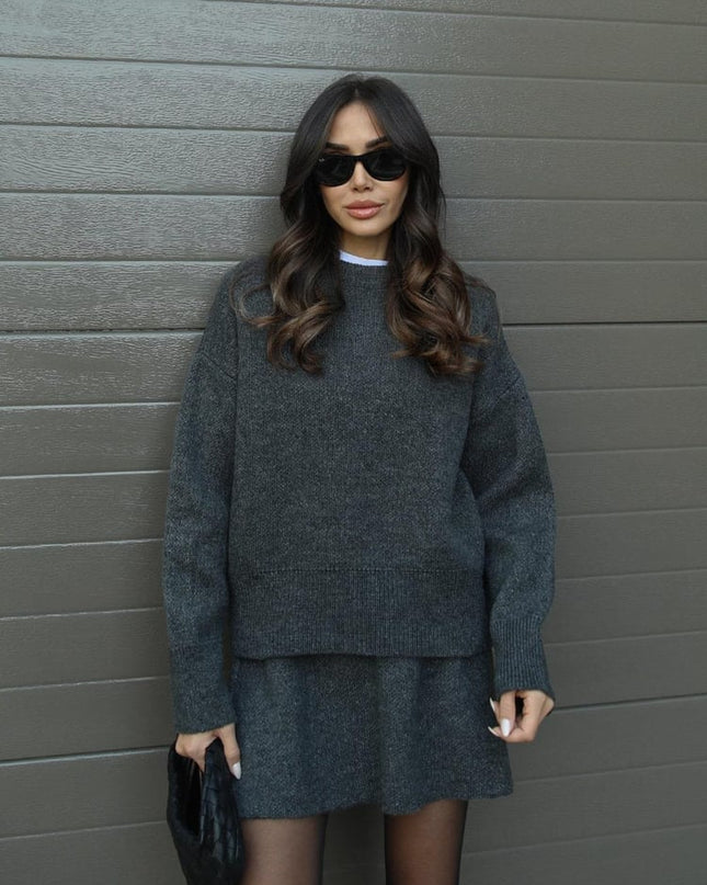 Violet | Knitted Two-Piece Set – Knitwear