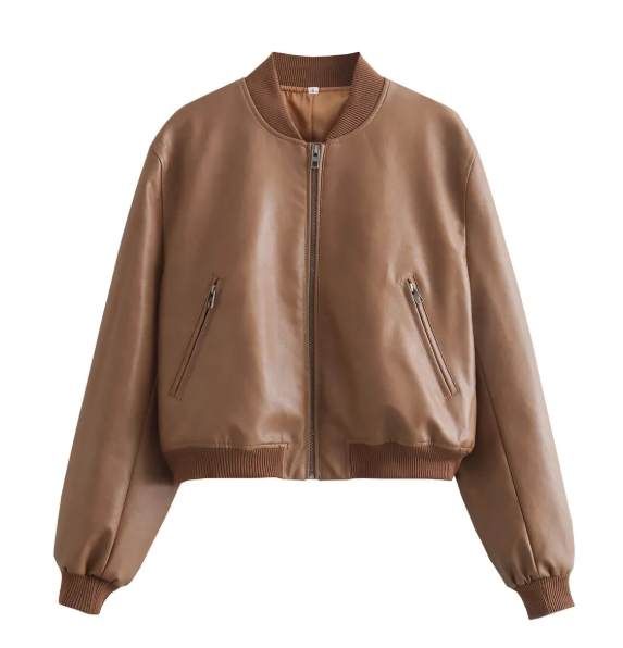 Willowyn | Zipper Bomber Jacket – Cropped Jacket